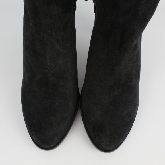 NEW JIMMY CHOO Hampton 80 Suede Ankle Boots - Picture 9 of 16